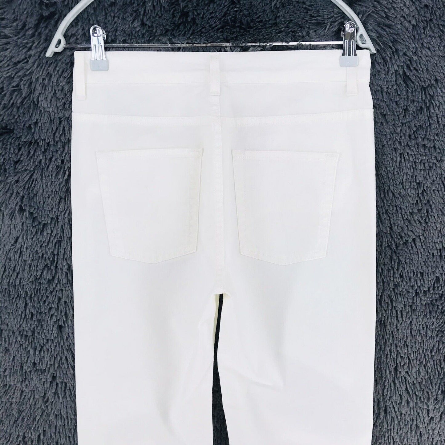 GANT Women White Stretch Regular Straight Fit Jeans W30 L32