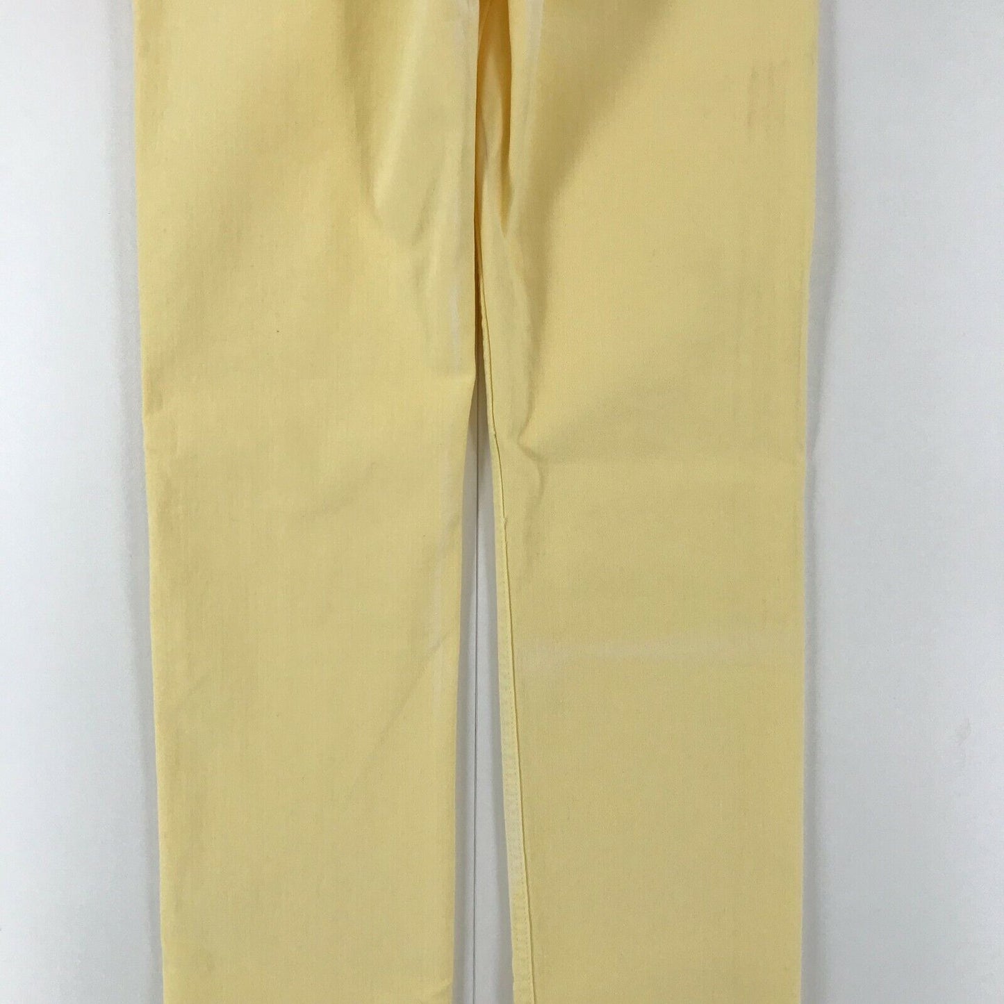 GANT Women Yellow Stretch Mid Rise Slim Fit Jeans Size W27 L32