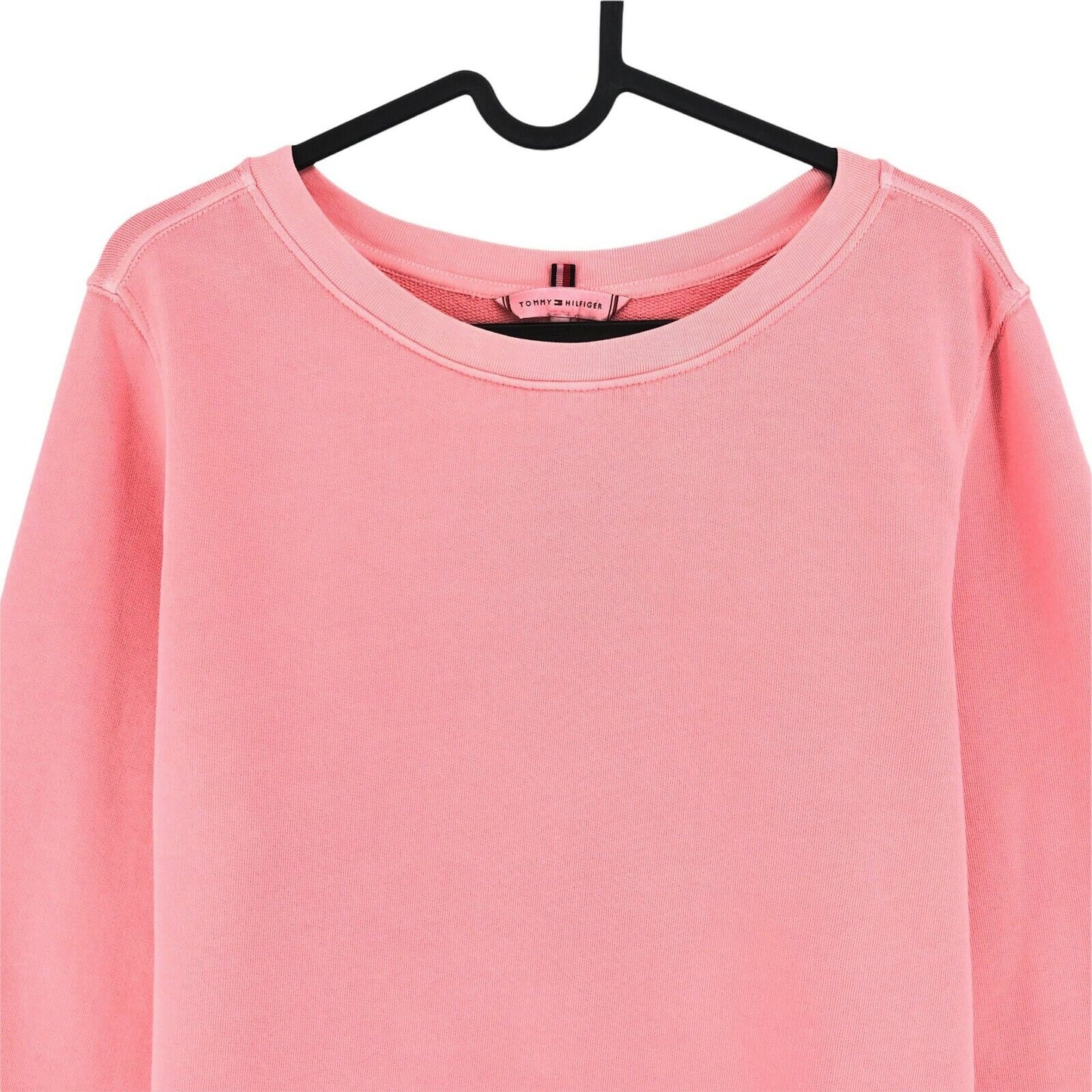 TOMMY HILFIGER Rosa Pullover mit Rundhalsausschnitt, Größe S