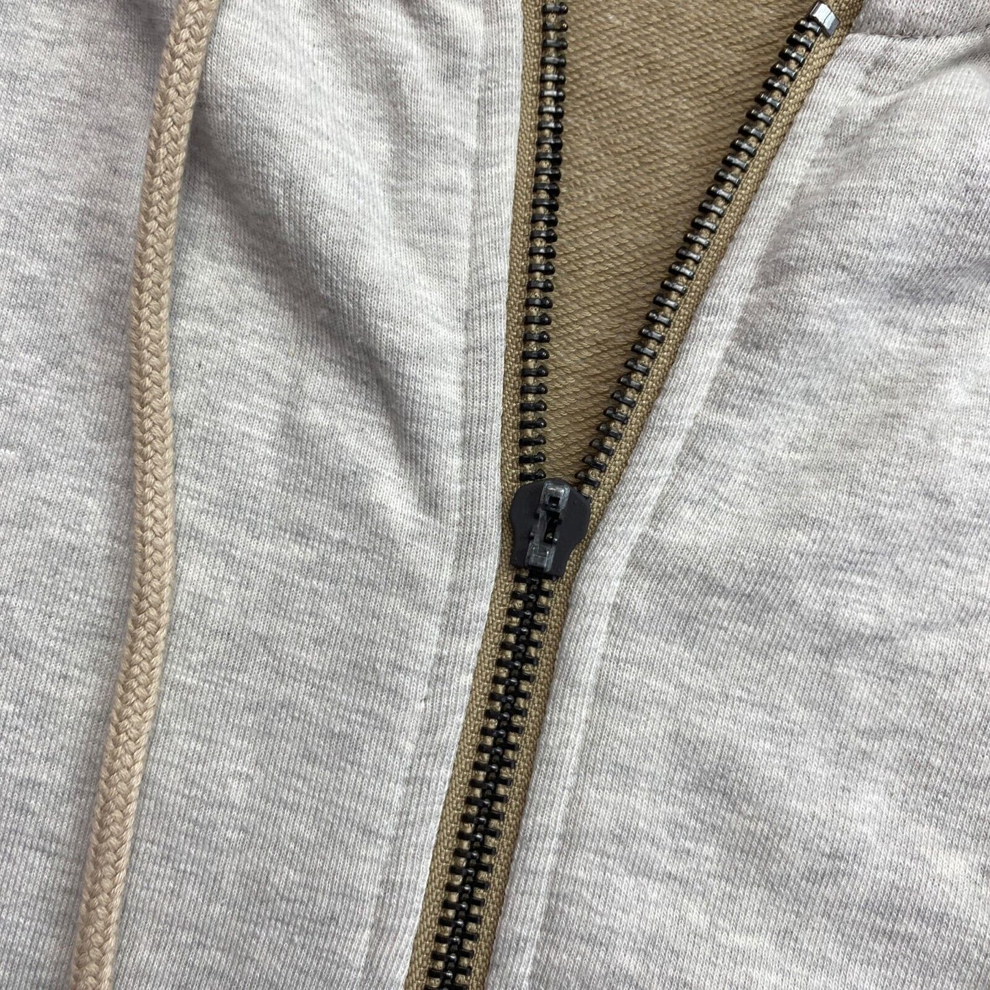 Camel Active Gris Clair Full Zip Pull à capuche Taille L