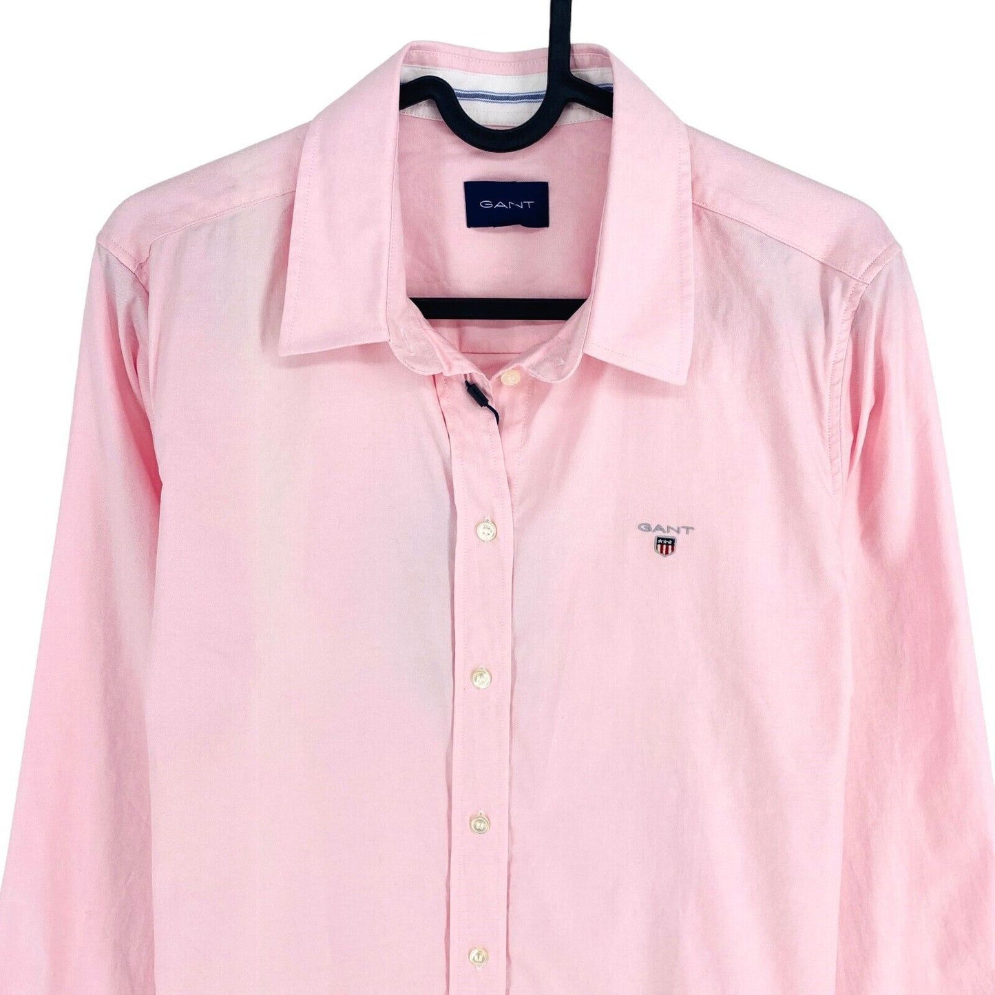 GANT Pink Stretch Oxford Shirt Size EU 40 UK 12 US 10