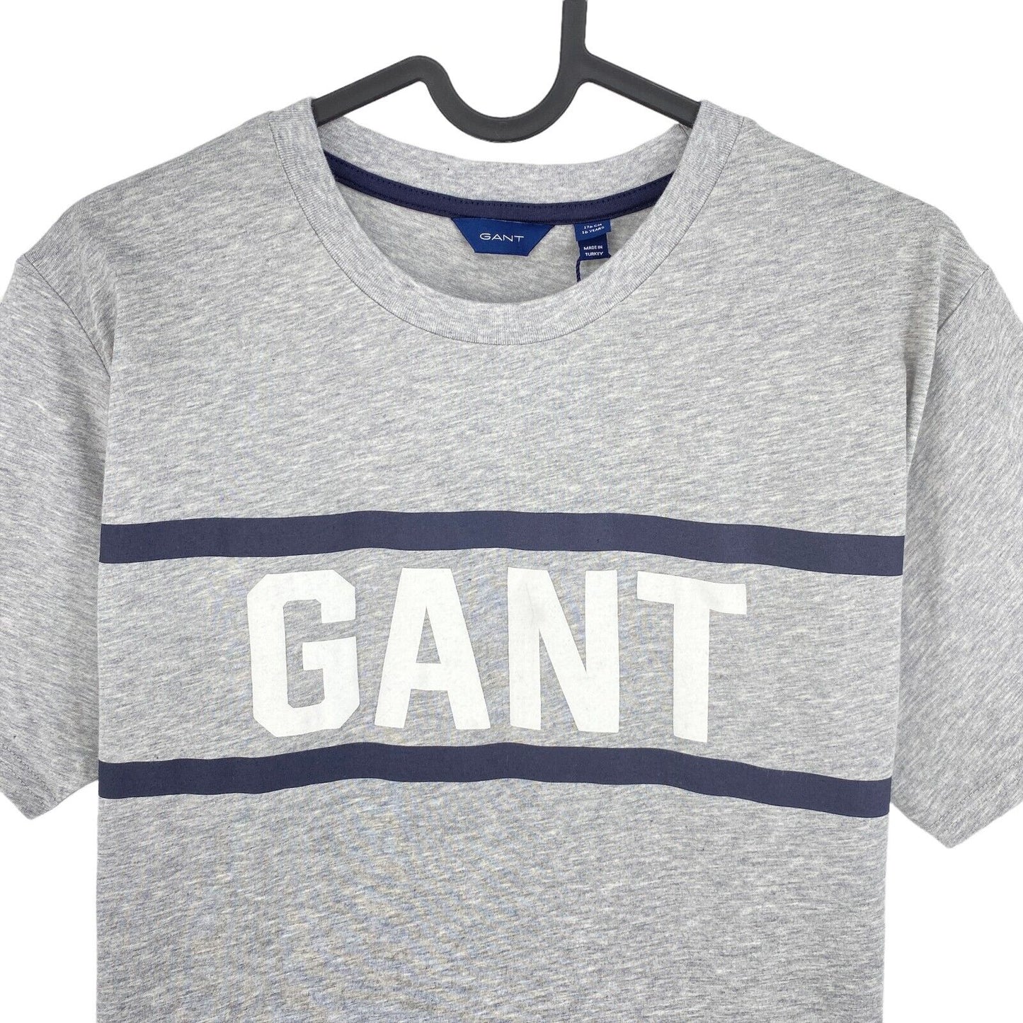 GANT T-shirt ras du cou trois couleurs gris pour garçon, taille 16 ans, 176 cm