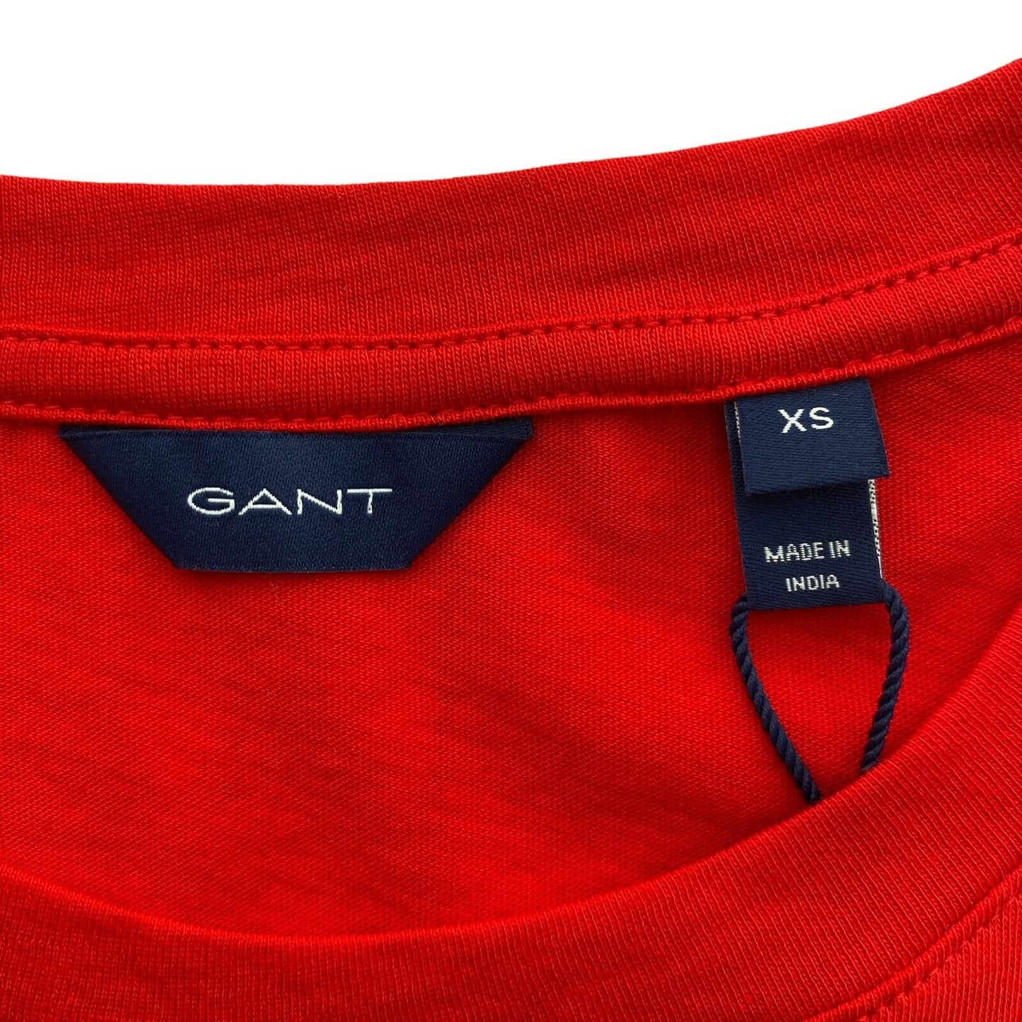 GANT Red Original Crew Neck T Shirt Size XS