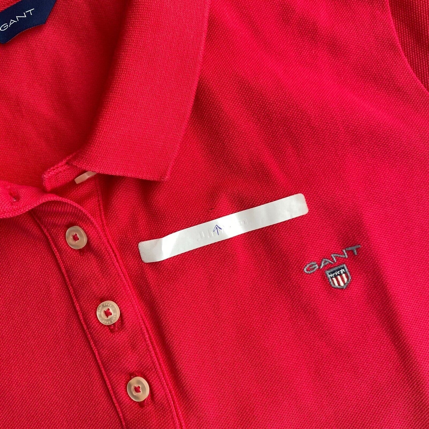 GANT Reddish Pink Original Pique Polo Shirt Size L