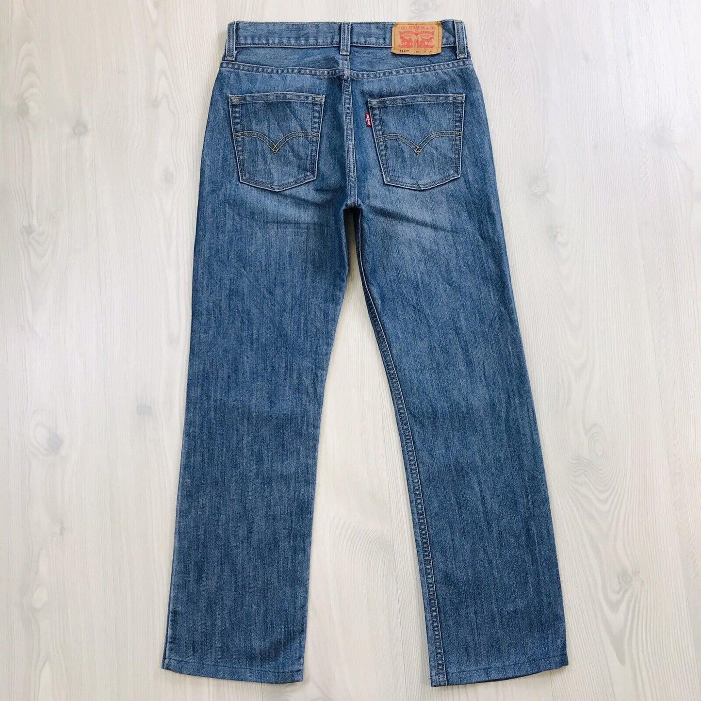 Vintage Levi's 514 Blue Slim Straight Fit Jeans 14 Reg / W27 L27