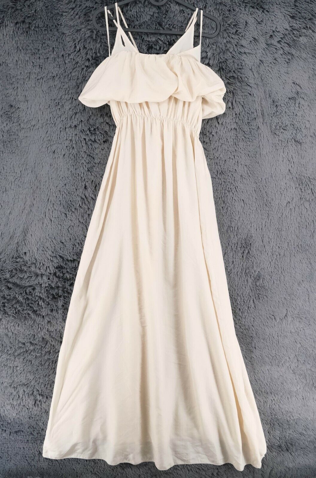 ERYN BRINIE Beige Sleeveless Long Maxi Dress Size S