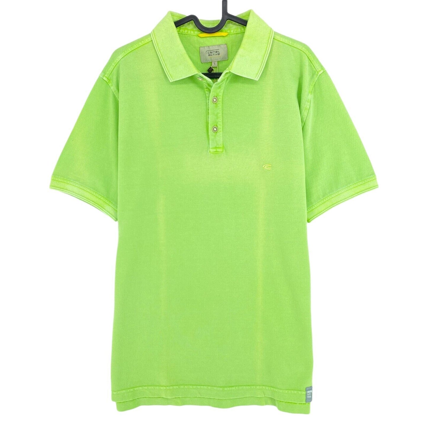 Polo piqué Camel Active vert clair taille ML 2XL