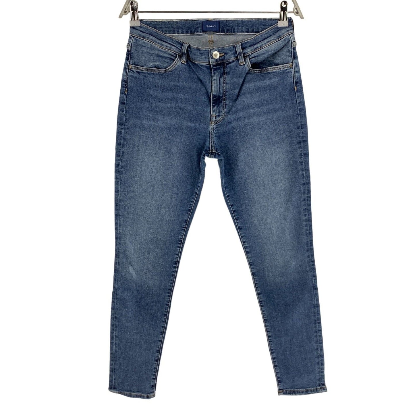 GANT NELLA Blaue Skinny Slim Fit Jeans Größe M