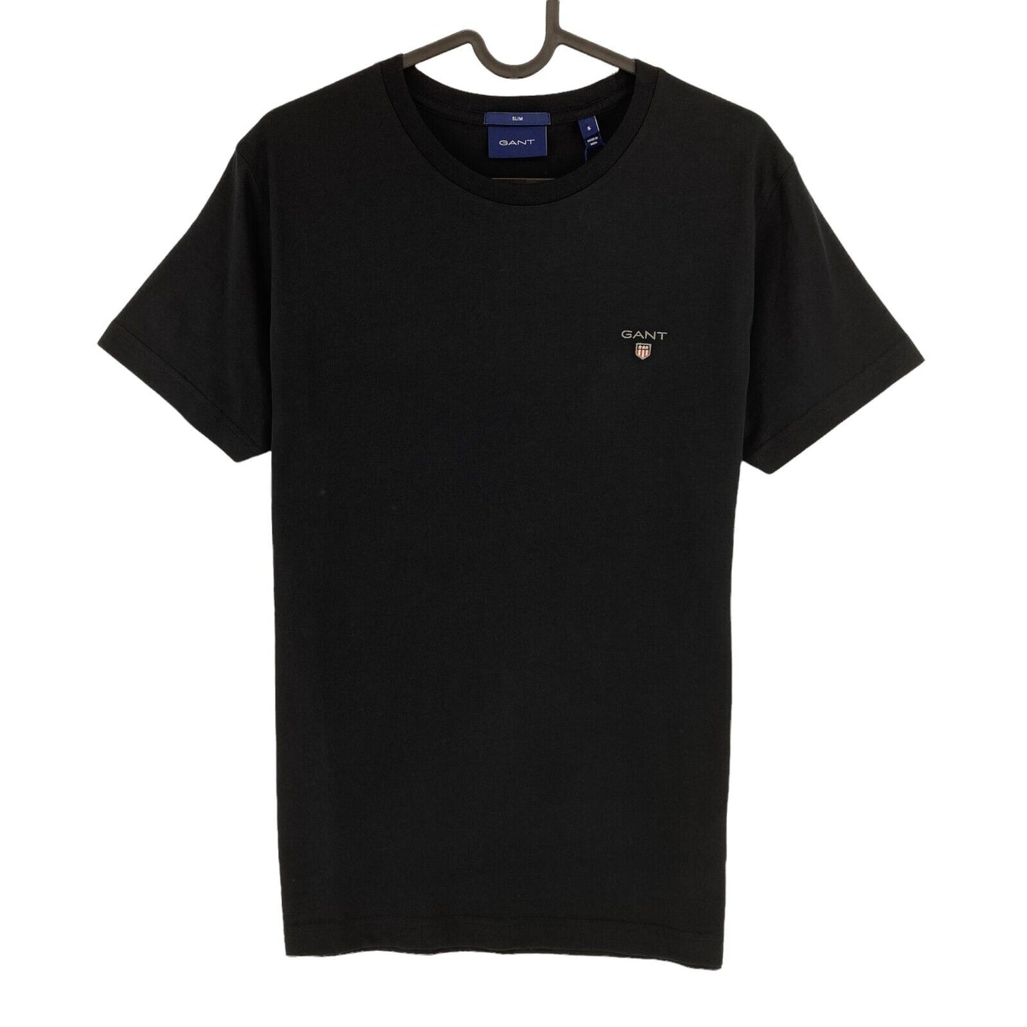 GANT Black Original Slim Crew Neck T-Shirt Size M