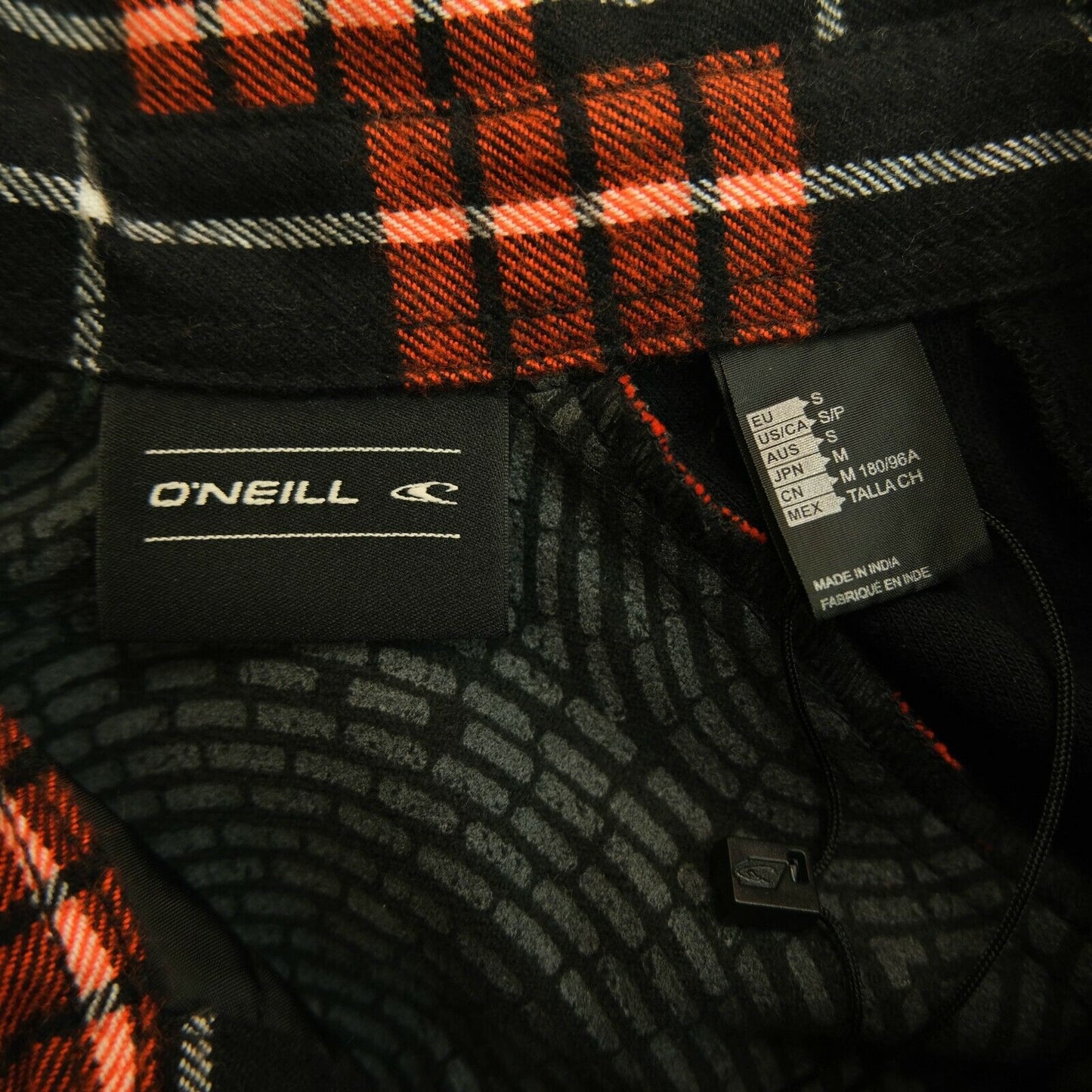 O'NEILL Dark Grey / Orange LM Violater Transit Shirt Size S