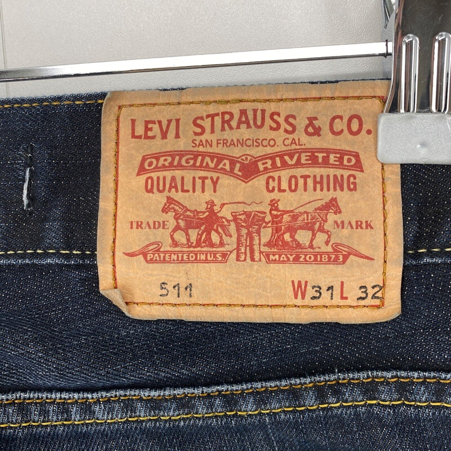 Levi's 511 Dark Blue Slim Fit Jeans W31 L32