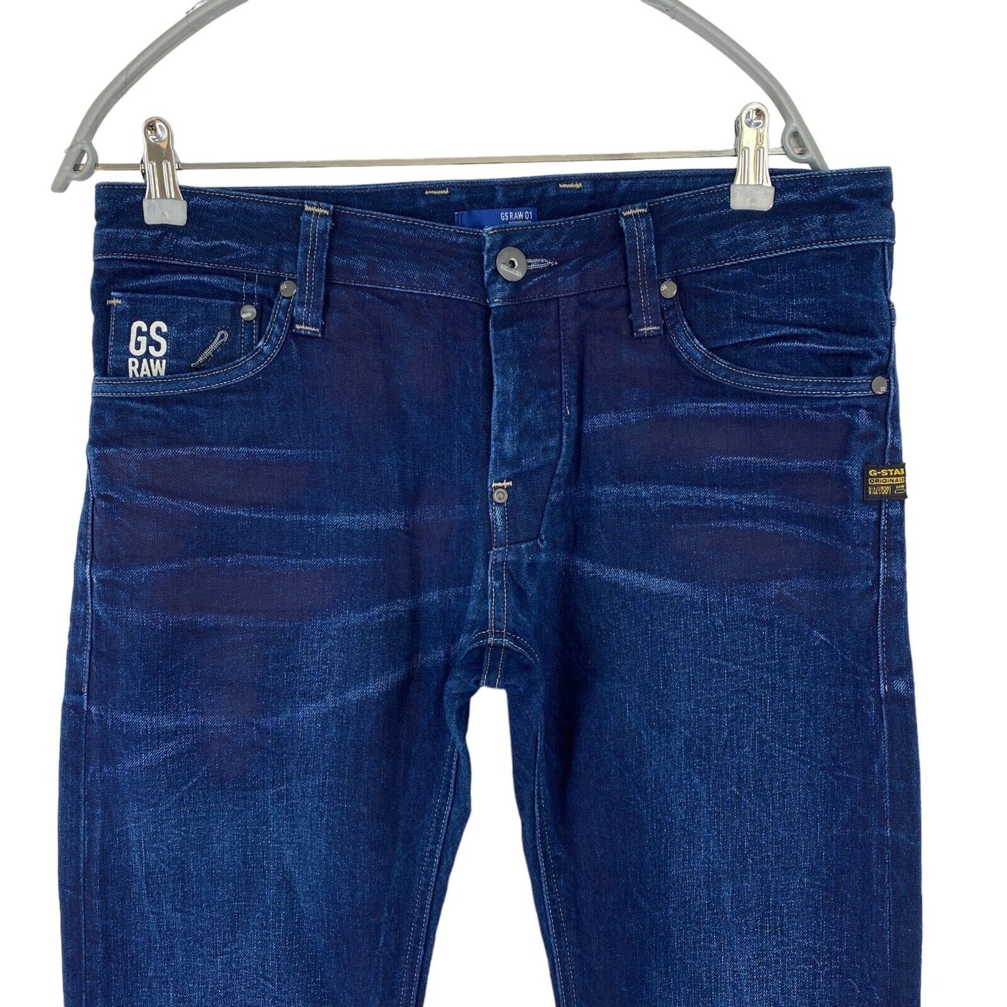 G-STAR ATTACC Jean coupe droite régulière bleu foncé taille W31 L32