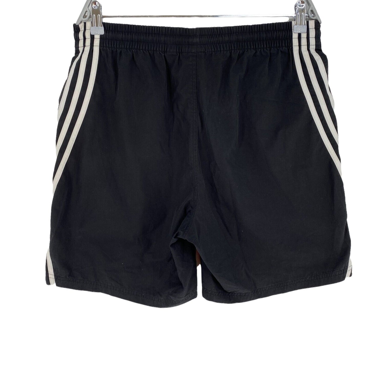 adidas Activewear-Shorts aus Baumwollmischung, Schwarz, Größe M W32