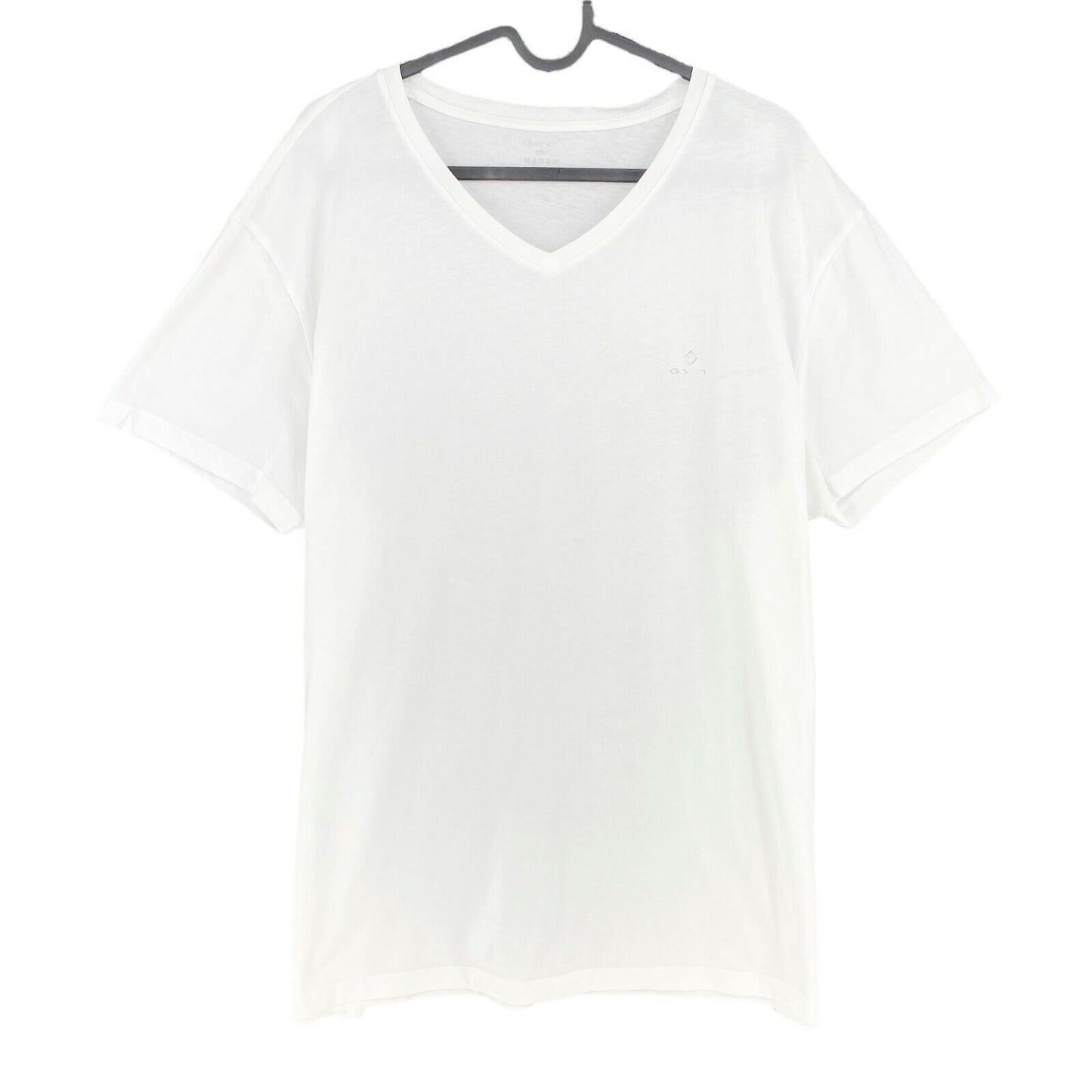 GANT T-shirt col V blanc taille 2XL XXL