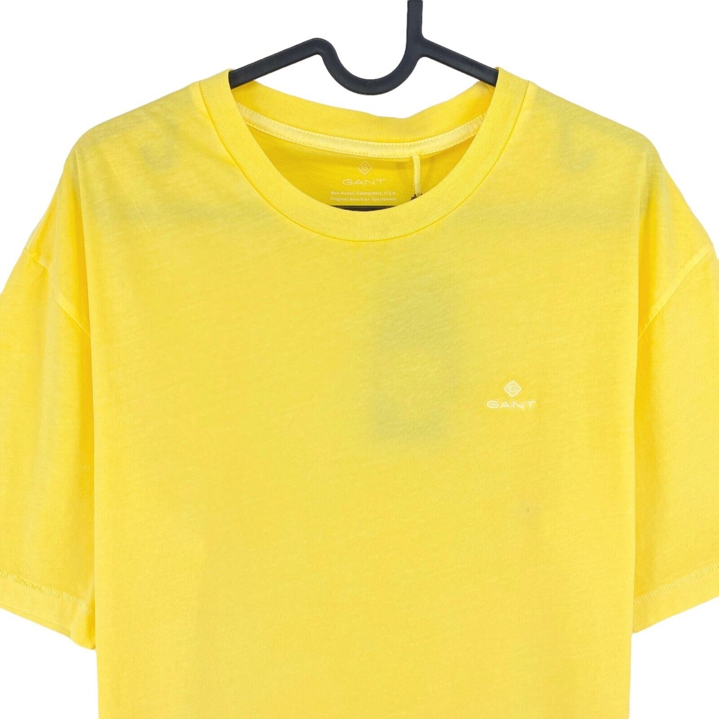 GANT Yellow Sun Faded Crew Neck T-Shirt Size S