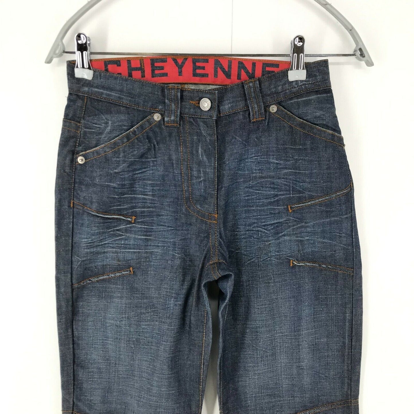 CHEYENNE Women Dark Blue Regular Straight Fit Jeans Size W26