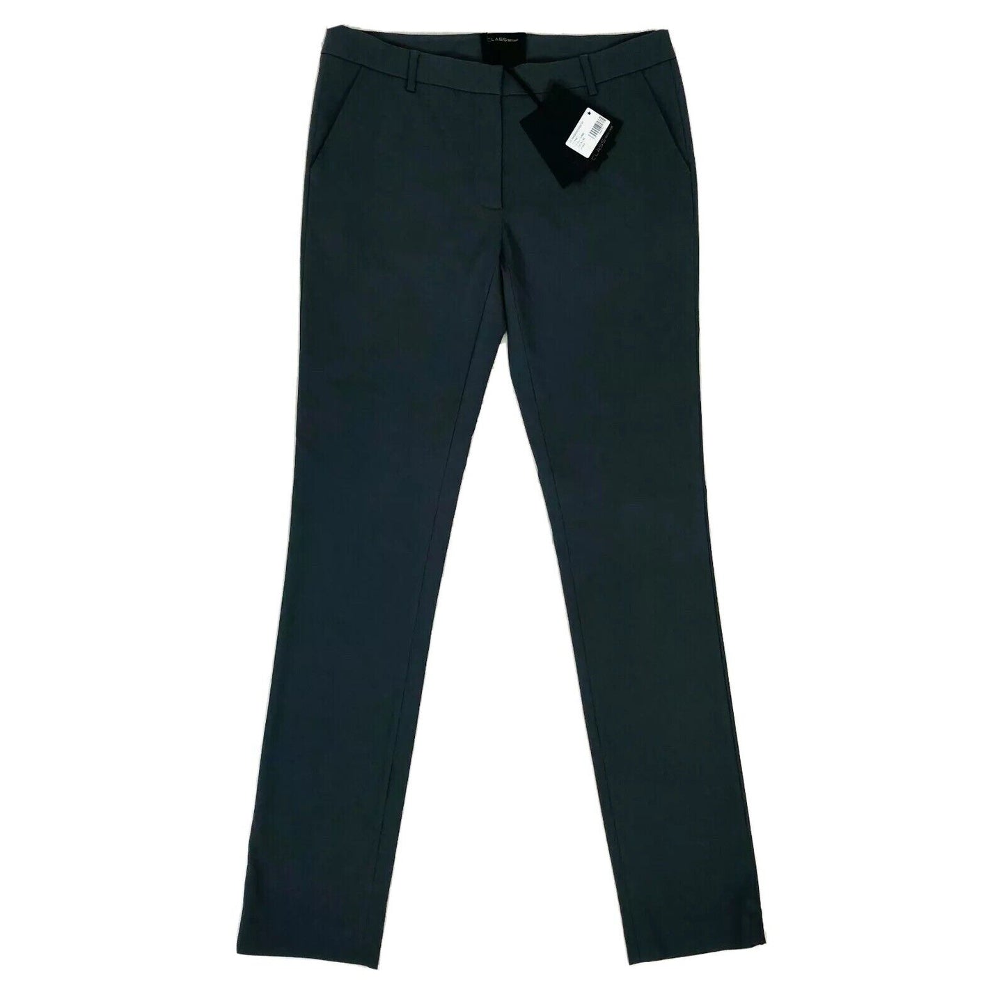 UVP 320 $ Roberto Cavalli Class Dunkelgraue Chinohose Hose Größe W34 W36