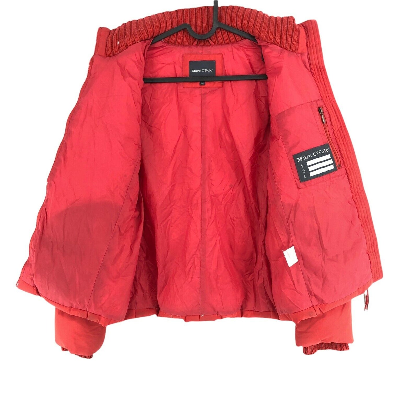 Marc O'Polo Rot Gefütterte Daunen Puffer Mantel Jacke Größe 152 cm