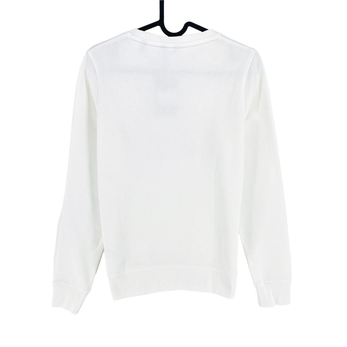 GANT White Logo Crew Neck Sweater Jumper Size XS