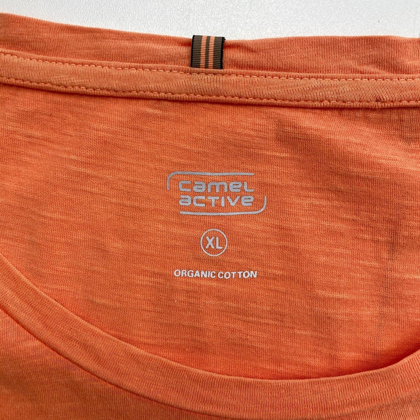 Camel Active Women Orange Crew Neck Short Sleeves T Shirt Size XL