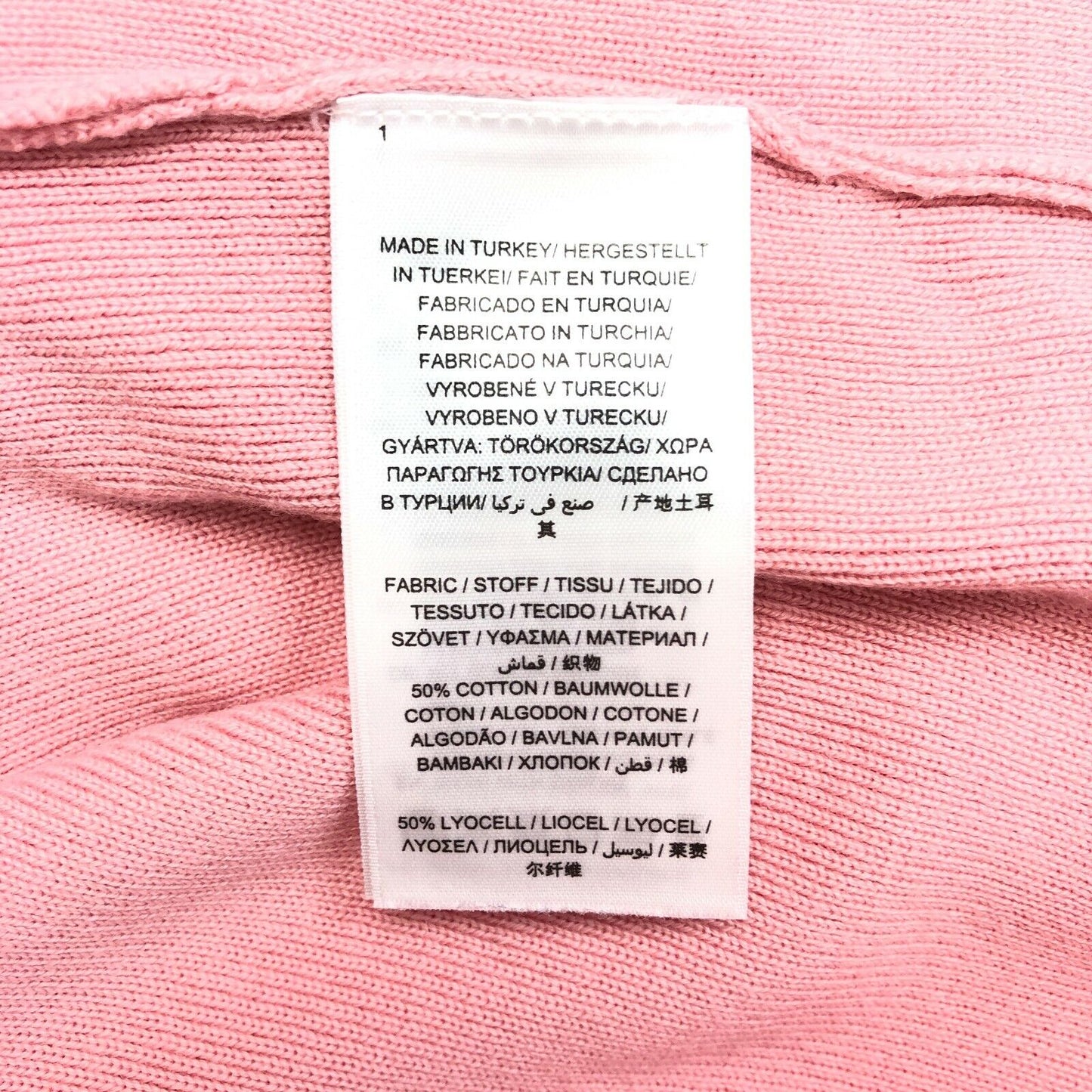 GANT Pink Pure Prep Crew Neck Sweater Jumper Size L