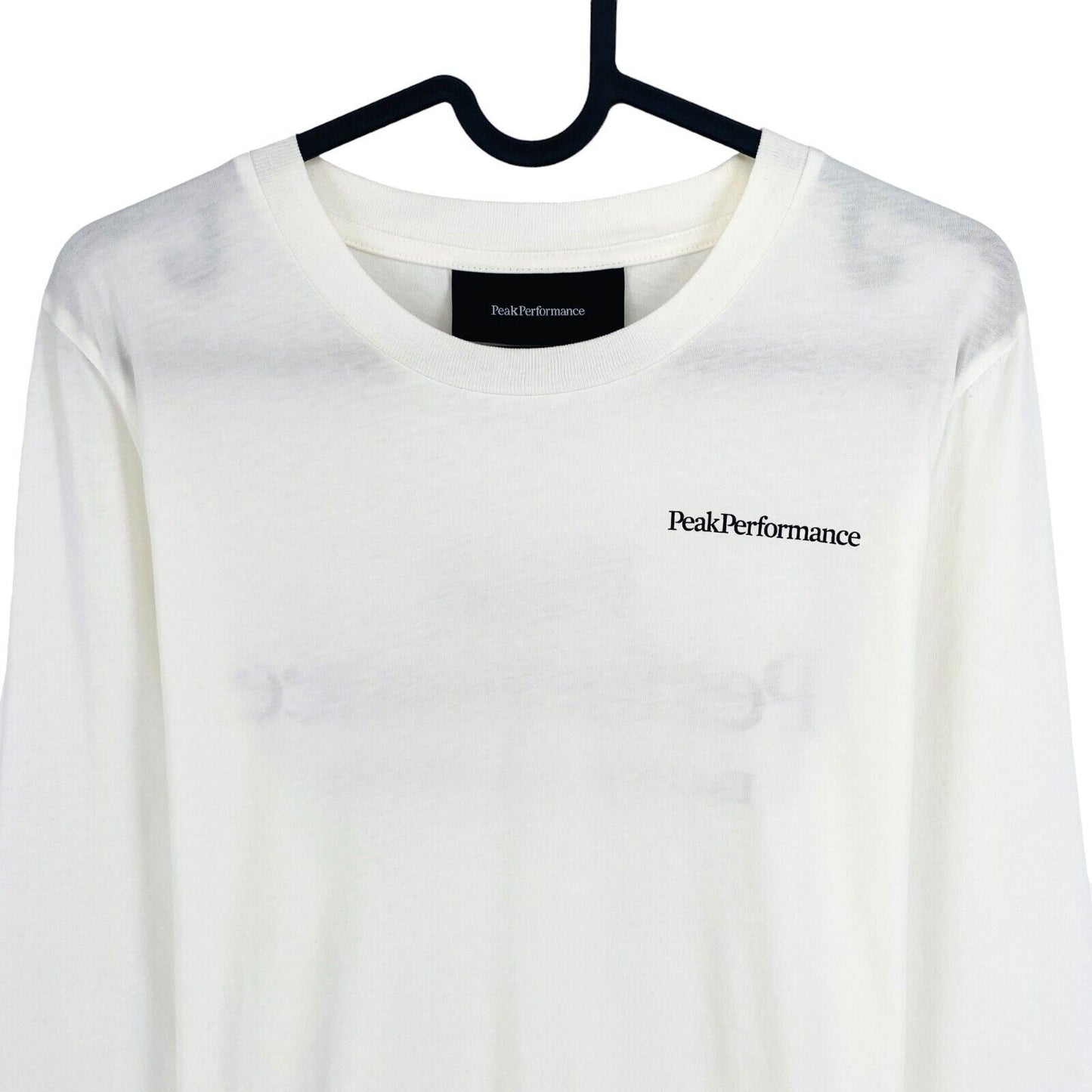 Peak Performance Women White Original Crew Neck Long Sleeves T Shirt Size S