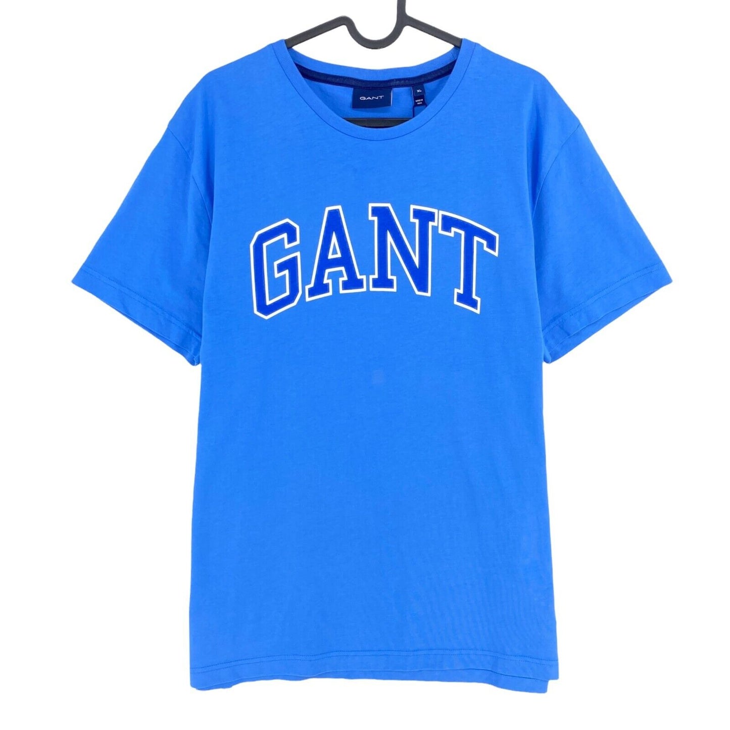 GANT Blue Arch Outline Crew Neck T Shirt Size XL