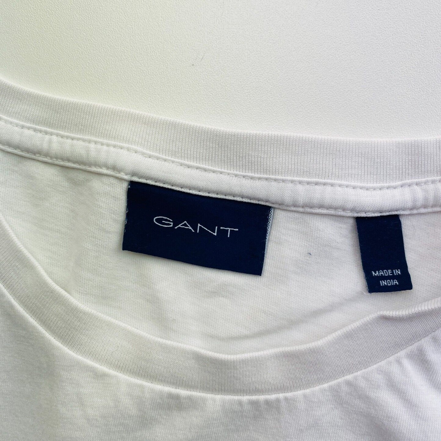 GANT White Original Crew Neck T Shirt Size M