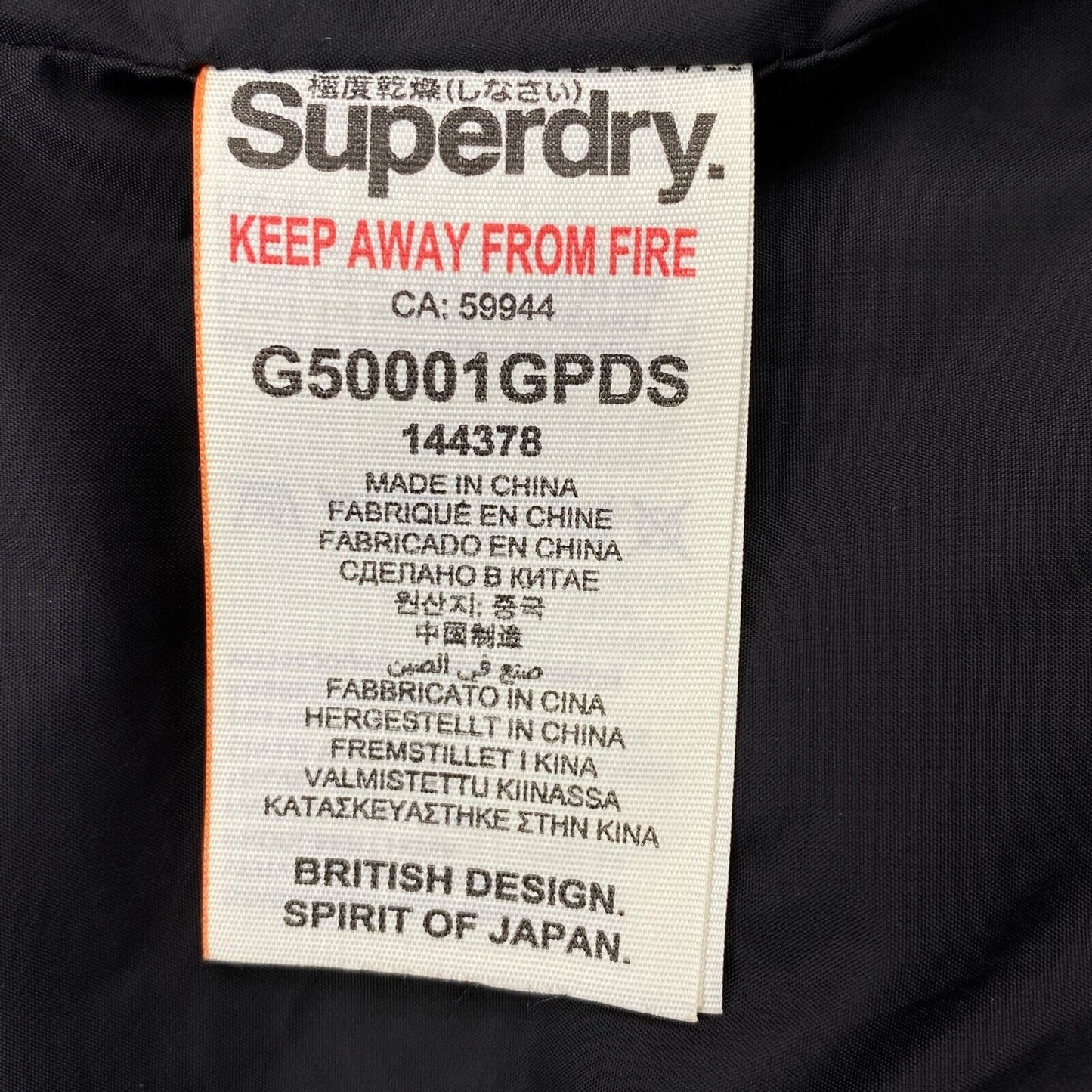 SUPERDRY MOUNTAINEERING SUPPLIES White Hooded Padded Puffer Jacket Coat Size S