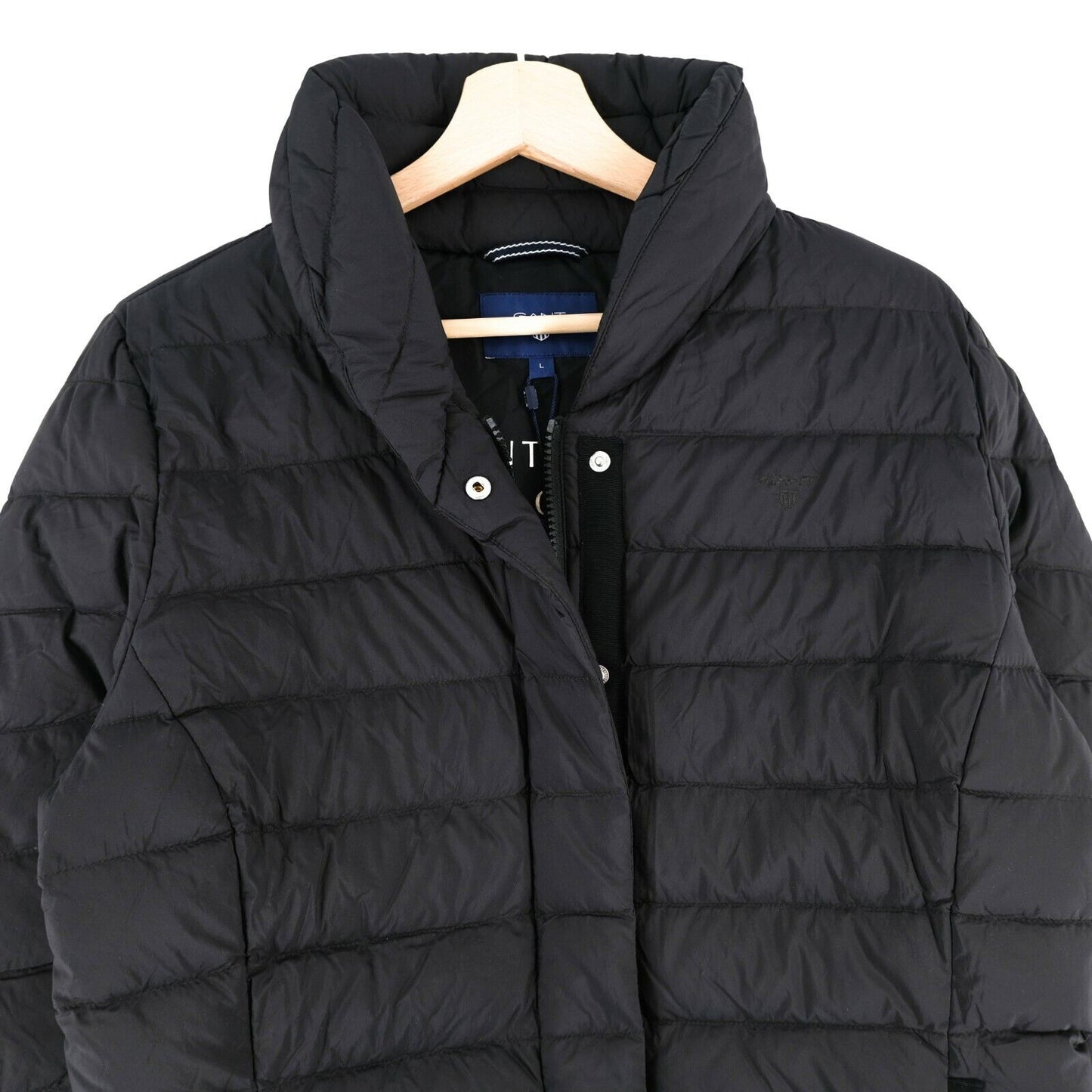 GANT Light Weight Down Black Padded Puffer Jacket Size L