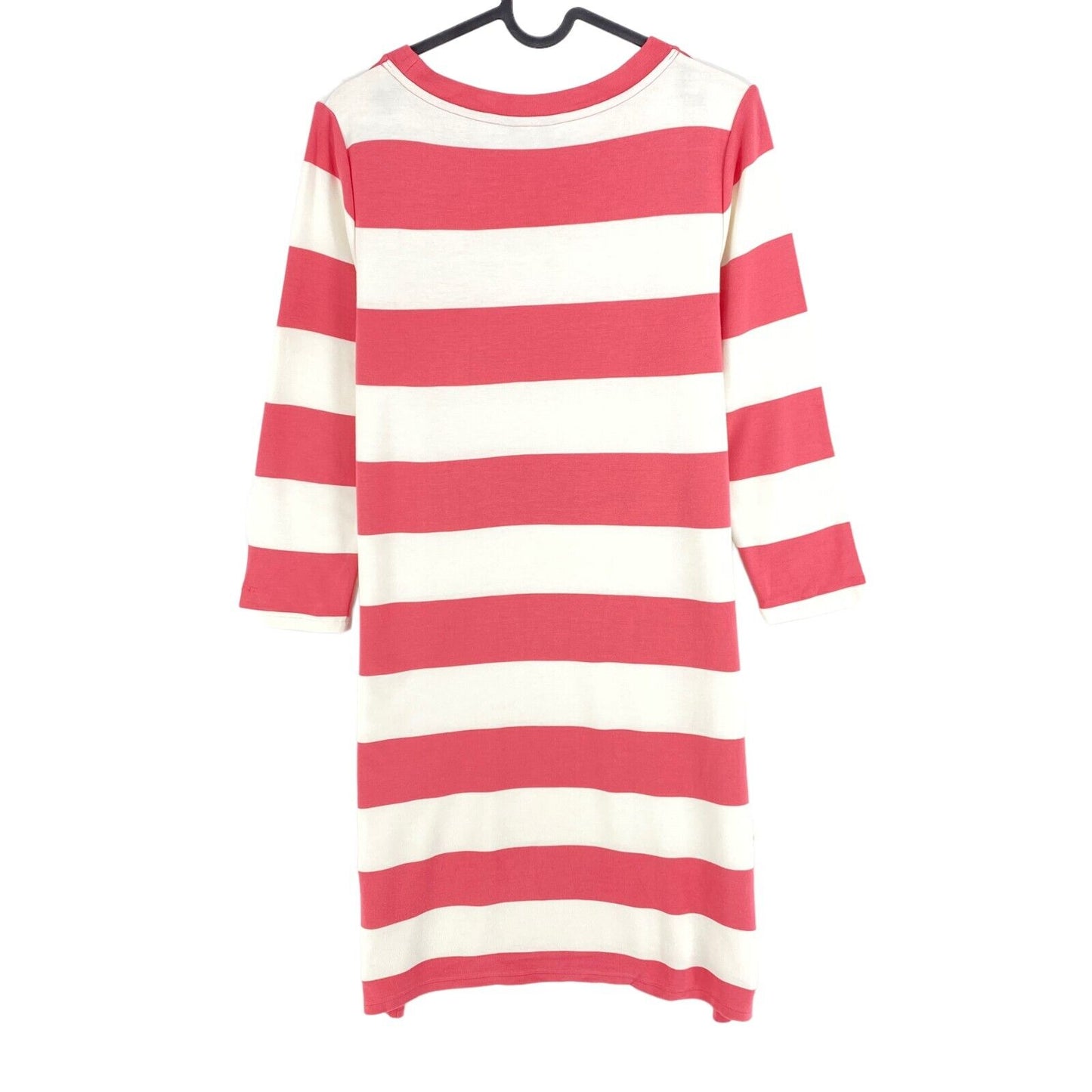 GANT Pink Stripe Crew Neck Dress Size M