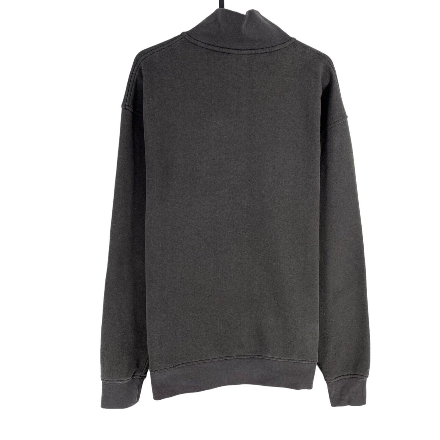 JACK&amp;JONES Originals Pullover mit Viertelreißverschluss, grau, Größe L