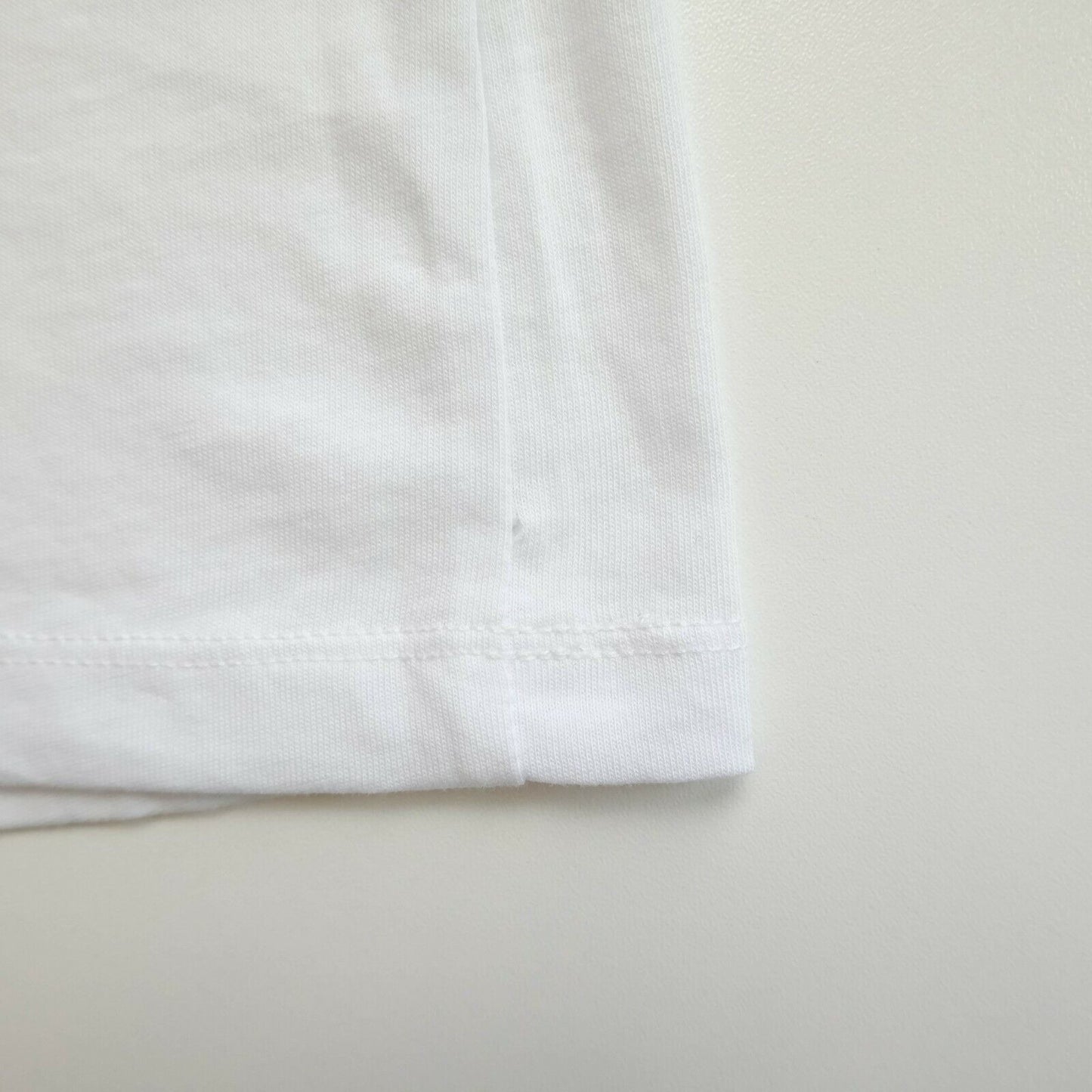 GANT T-shirt blanc à col rond avec grand logo Taille XS M