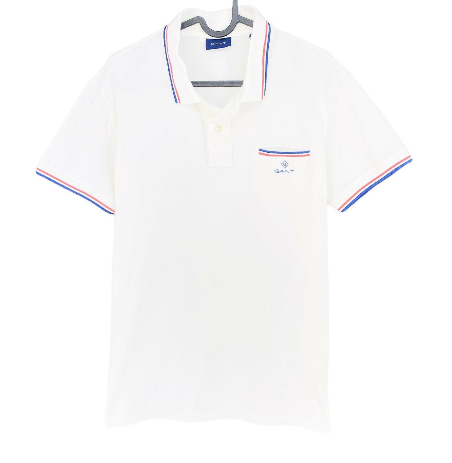 Polo GANT Pique Rugger blanc taille M