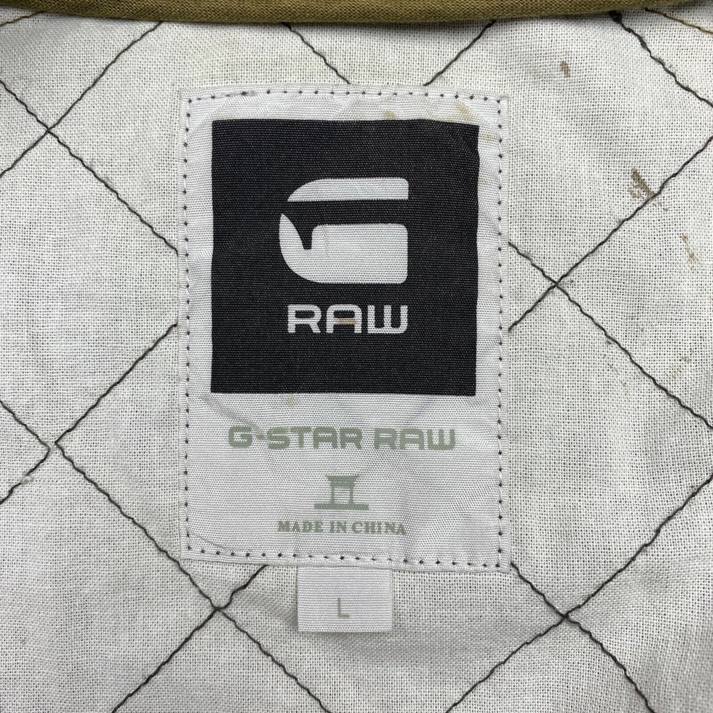 G-STAR RAW Veste matelassée marron Taille L