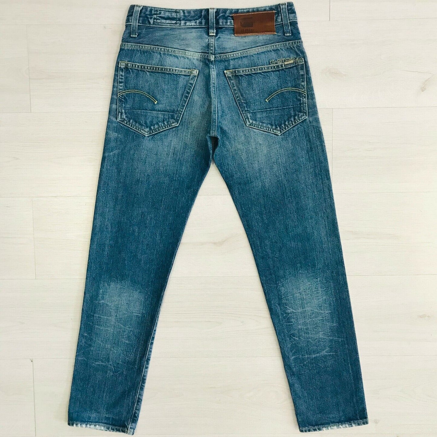 G-Star 3301 Low Tapered Blue Jeans Size W29 L32