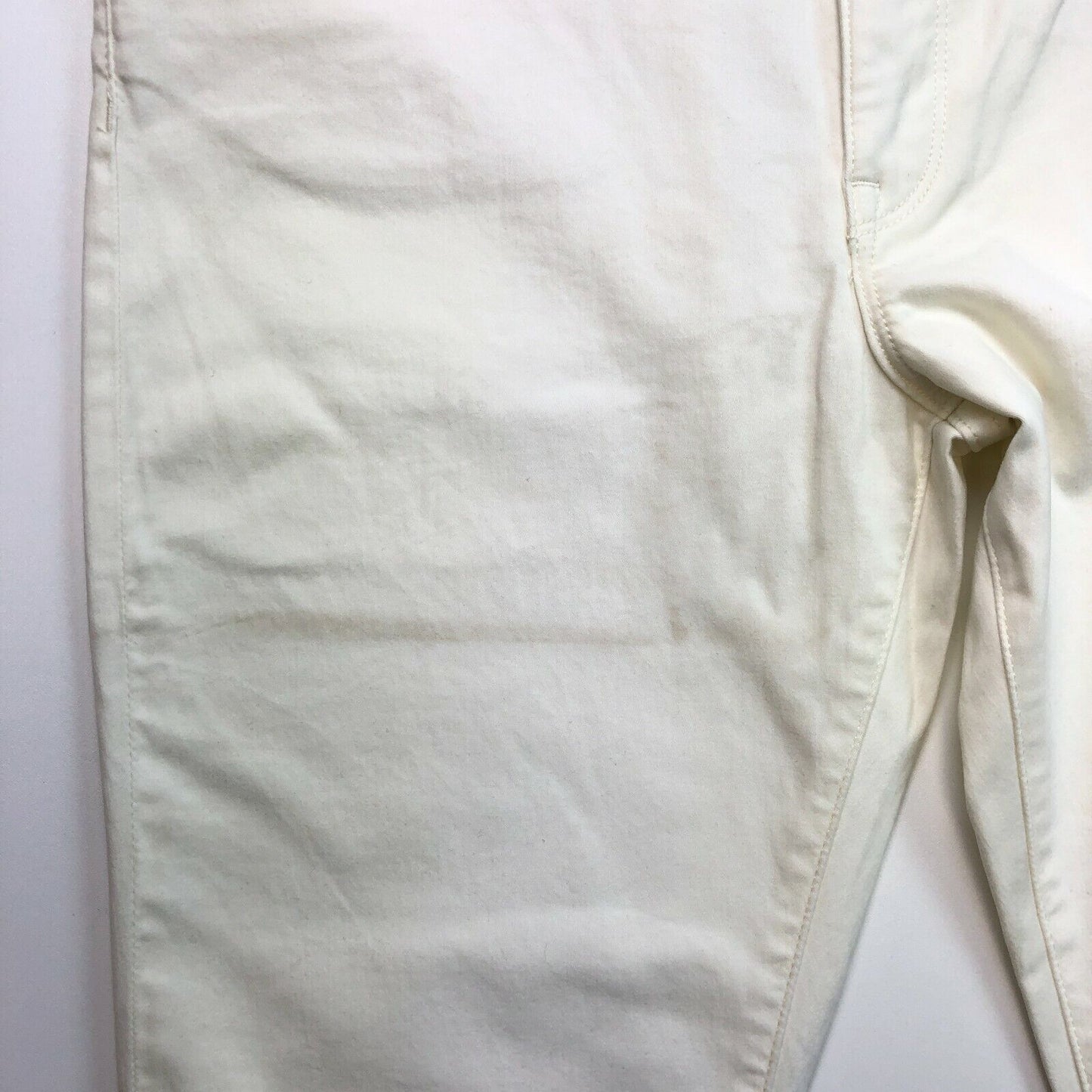 GANT White Satin Skinny Jeans Size W30 L32