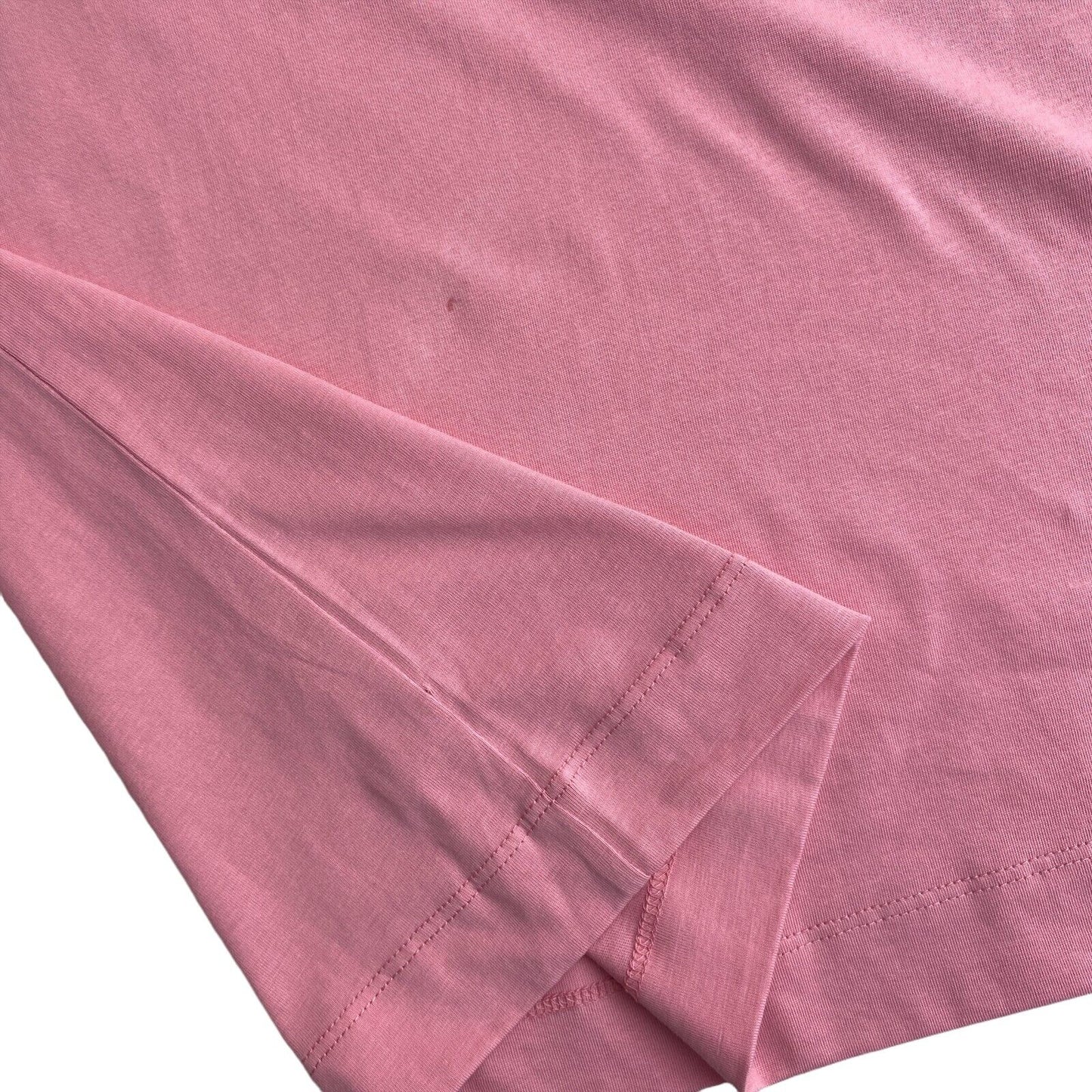 GANT Pink Summer Graphic Rundhals-T-Shirt Größe L