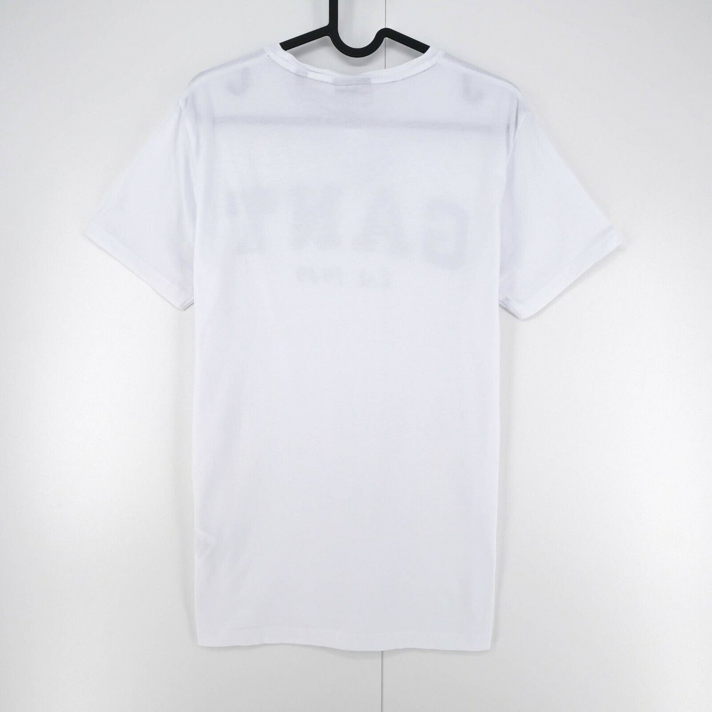 GANT White Big Logo Crew Neck Top T-Shirt Size S