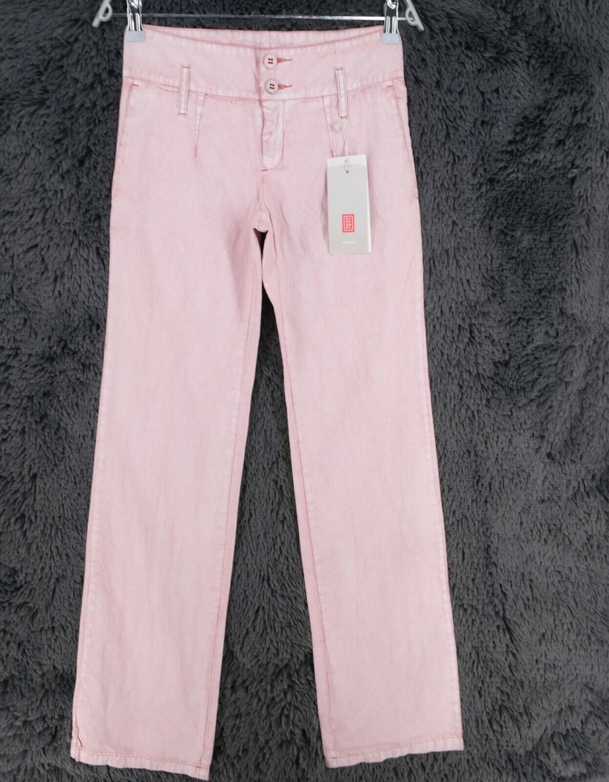 STEFANEL Pink Flared Pants Trousers Size EU 32 UK 2 US 0