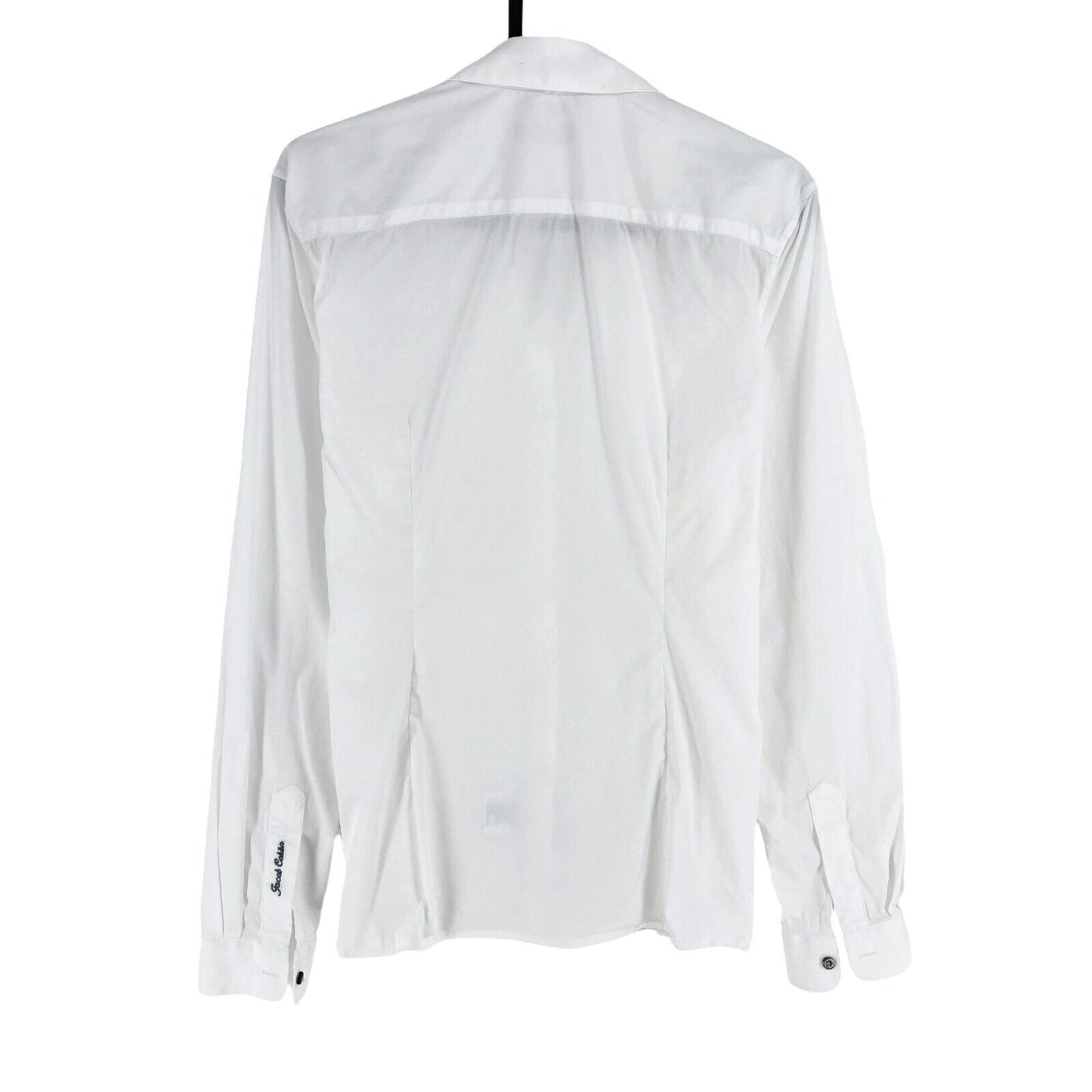 JACOB COHEN Women J367 G White Long Sleeves Shirt Size L