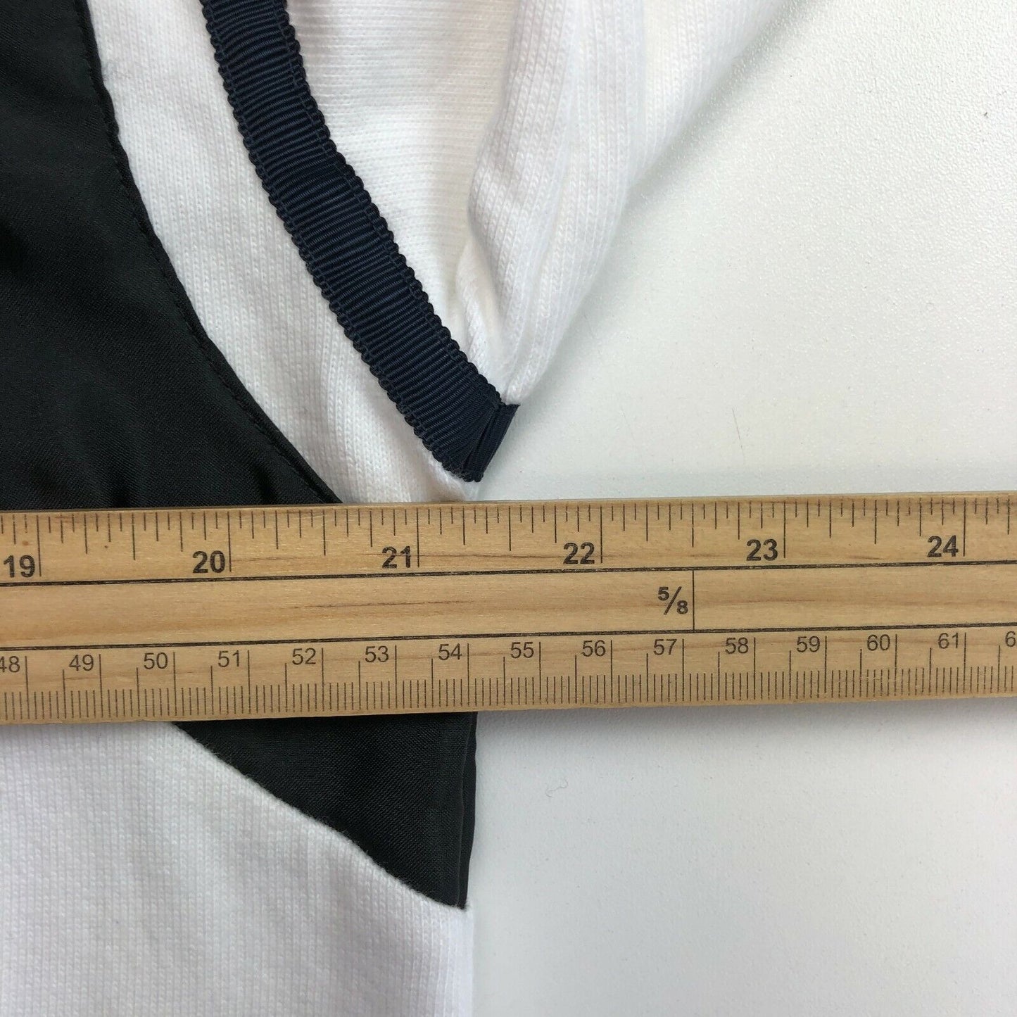 TOMMY HILFIGER Weißer Pullover mit Rundhalsausschnitt, Größe M