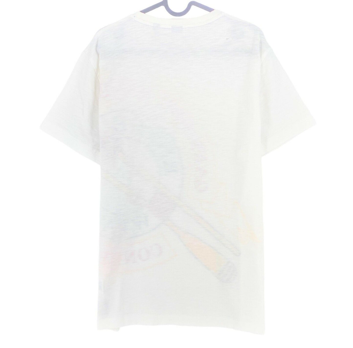 GANT T-shirt à col ras du cou avec logo blanc pour temps difficiles Taille L