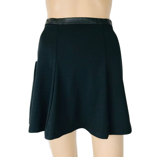 ZARA Trafaluc Women's High Rise Black Skirt Size XS W24