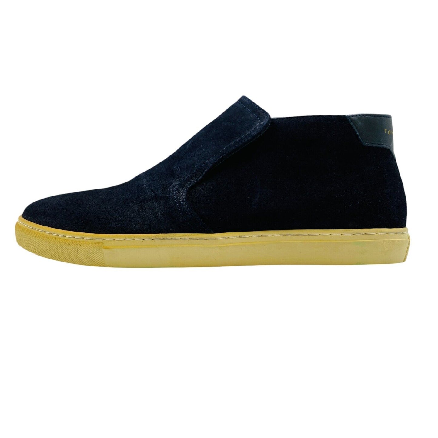 Tommy Hilfiger Mens Navy Blue Suede Leather Slip On Shoes EU 44 US 11 UK 10