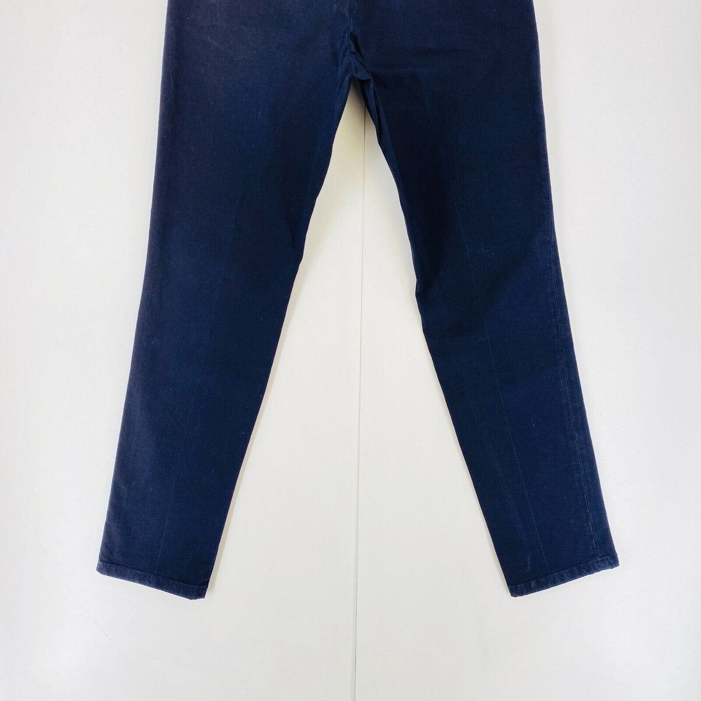 MANUEL RITZ Mens Dark Blue Slim Fit Chino Trousers Size EUR 50 W31