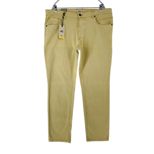 Camel Active WOODSTOCK Beige Mens Relaxed Straight Fit Jeans Trousers W40 L32