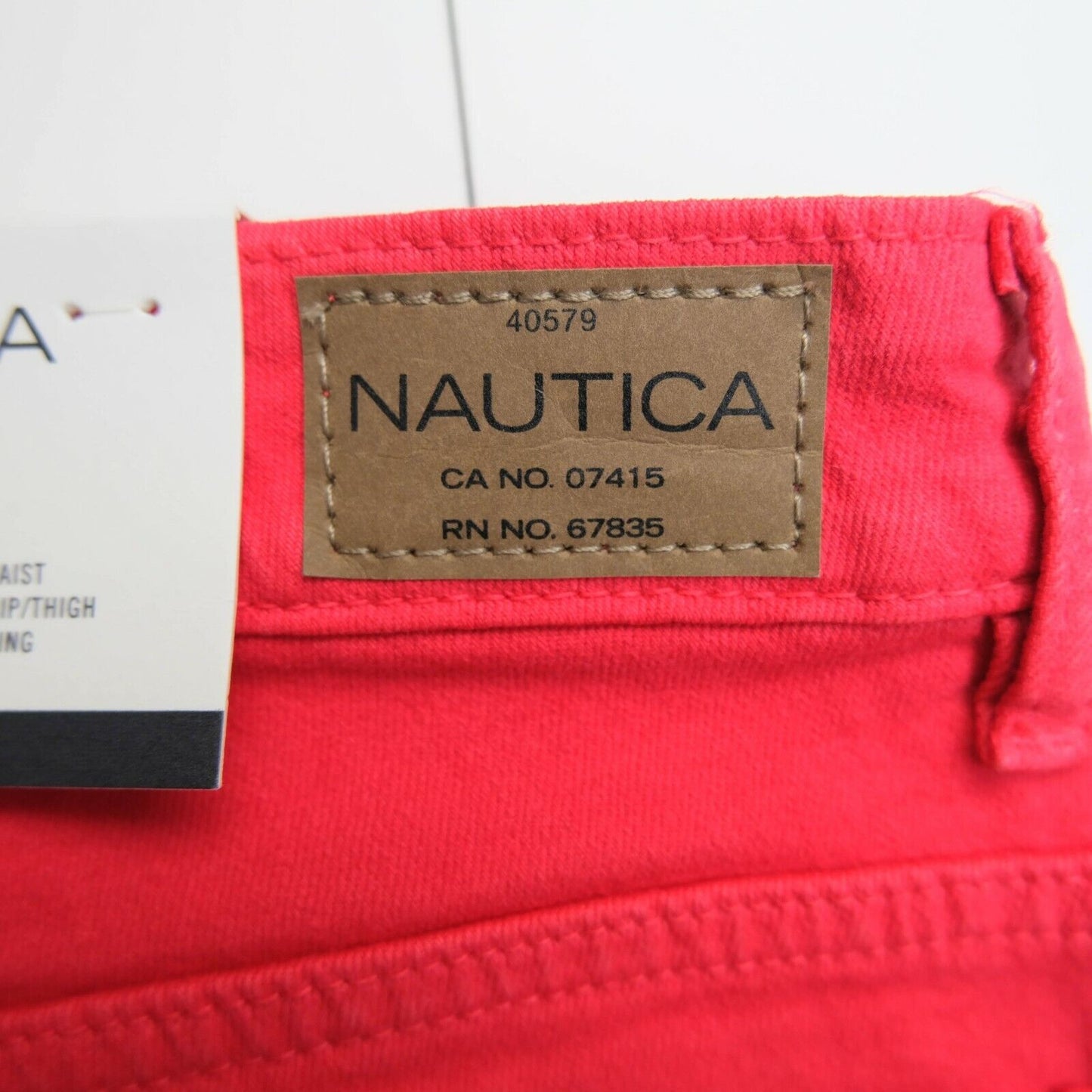 NAUTICA Red Skinny Jeans Size W28 L29