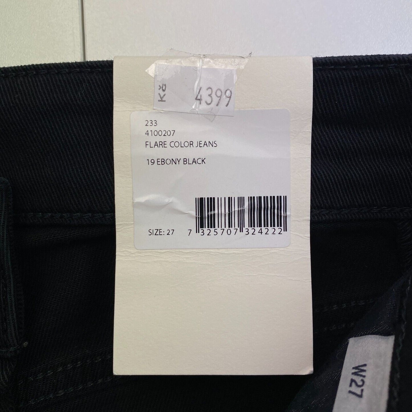 GANT Black Flare Jeans Size W27 L32