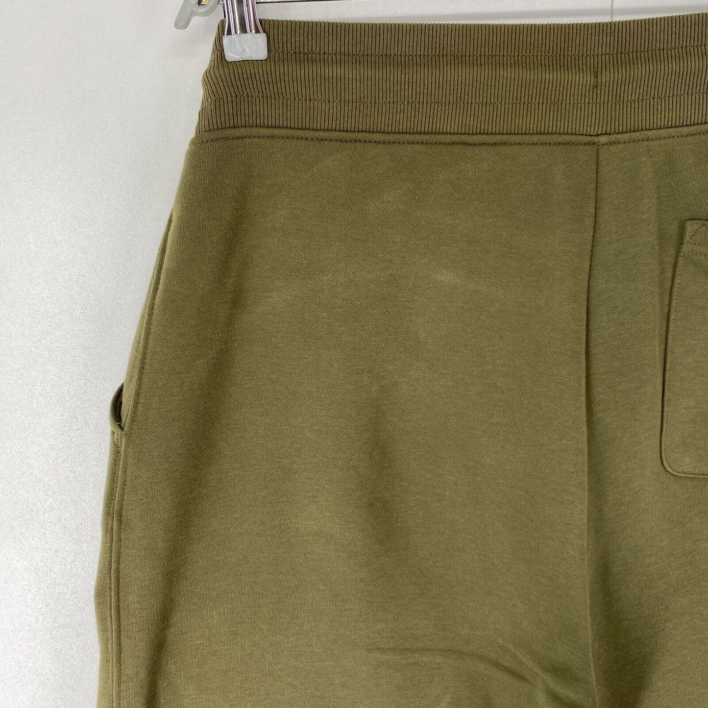 GANT Khaki Green Mens Regular Fit Cuffed Sweatpants Trousers L